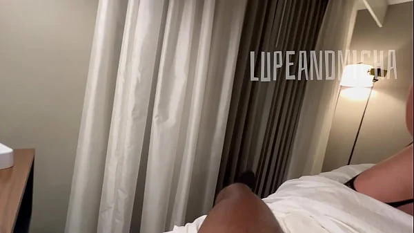 HOT WIFE MFM SPITROAST AT SWINGER HOTEL