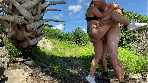 PAWG Aj Applegate Gets Fucked Outdoors on hot Summer Day by Big Dick J-Mac