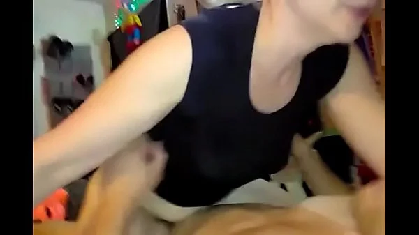 Homemade threesome with friend