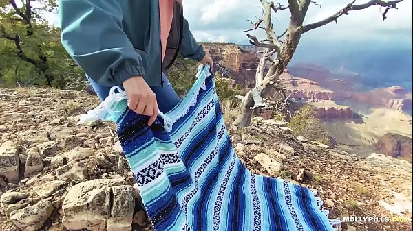 EPIC Grand Canyon Adventure Sex - Molly Pills - Public Nature Creampie POV