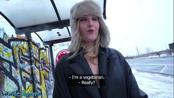 Public Agent French teen cheats with first big dick public flashing and hardcore sex