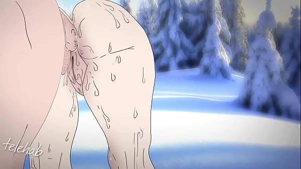Anna fucked in the snow ! Frozen Anime hentai cartoon