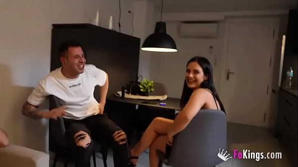 Rubi Vergara tries her first swinger experience with Maria Wars and 2 big dicks