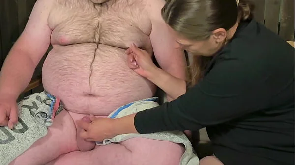 Micropenis handjob