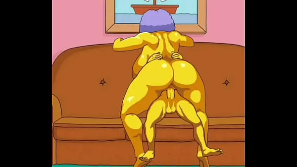 Selma Bouvier from The Simpsons gets her fat ass fucked by a massive cock