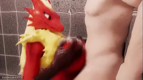 Blaziken fucks owner
