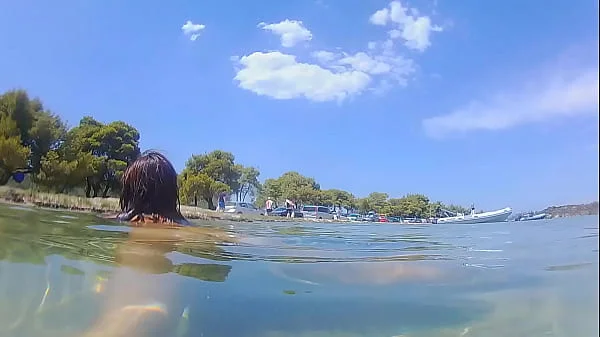 Beach Vaginal adventure of two eggs