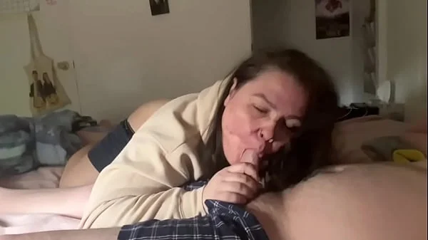 Surprise Cum in Mouth for a GILF! Compilation