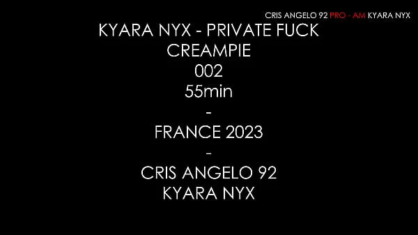 Short CUT KYARA NYX & Cris Angelo - PRIVATE FUCK 55min FRANCE 2023 - ANAL CREAMPIE