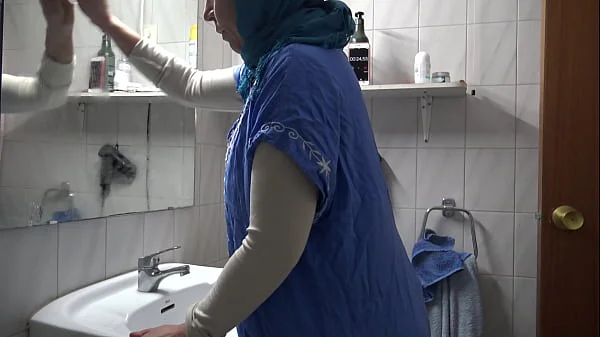 perverted german man fucks his muslim cleaning maid