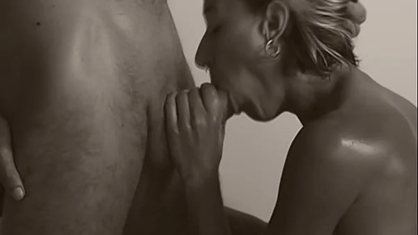 Sexy and slow blowjob. Keep it hard