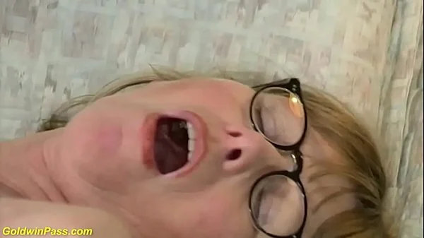 b. lesbian granny dildo sharing
