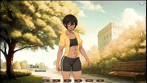 Tomboy Sex in forest [ HENTAI Game ] Ep.1 outdoor BLOWJOB while hiking with my GF