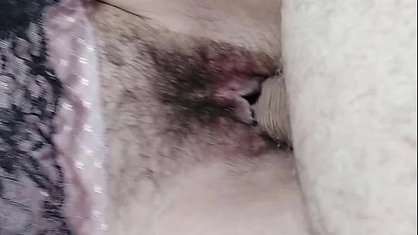 CUMMING AND CUMMING ON HAIRY PUSSY GIRL
