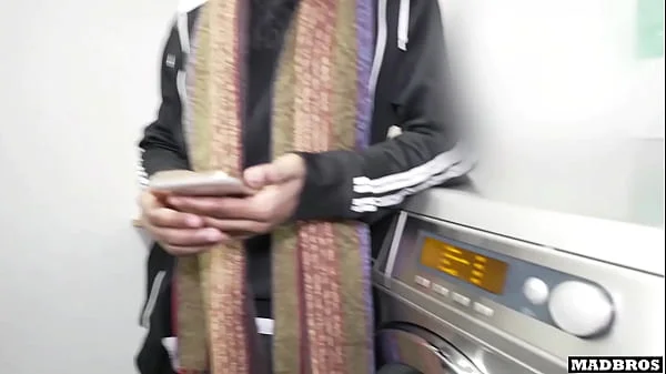 A Very Hot Colombian Girl Fucked In A Laundromat And In The Toilets !!!