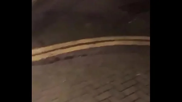 CAUGHT Sucking Dick in the Middle of the Street at Night - Marina Maya