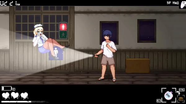 Tag After School |Stage 2| Ghost milfs massage boy's penis doing a titjob to make him cum | Hentai Game Gameplay | P2