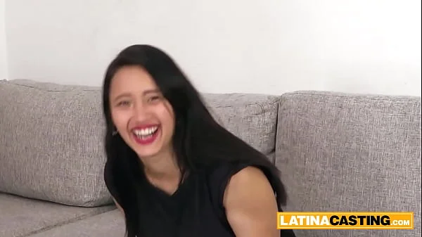 Horny Latina Pornstar Lia Ponce First EVER CASTING Ass Licking