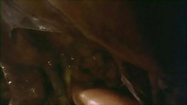 Worm Sex Scene From The Movie Galaxy Of Terror : The giant worm loved and impregnated the female officer of the spaceship.