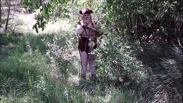 Horny viking MILF hunting in the forest by Musa Libertina