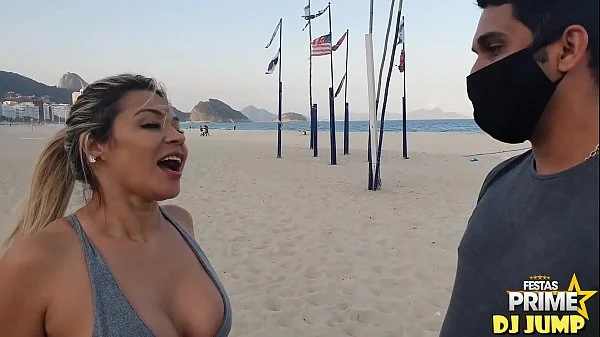 Realizei meu sonho na Praia de Copacabana ,comi Monique Lopes atriz pornô ,Obrigado Festa Prime Completo No Red