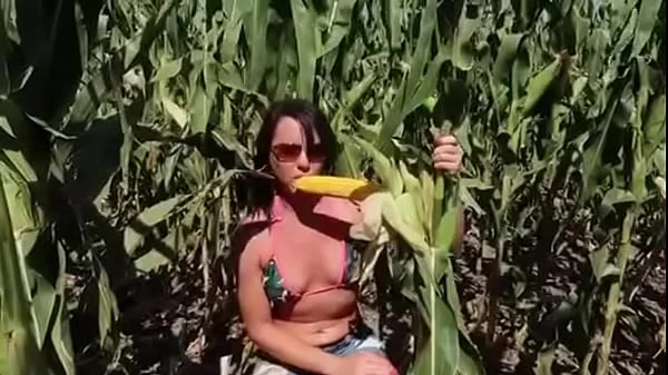 Riley Jacobs checking corn - PREVIEW