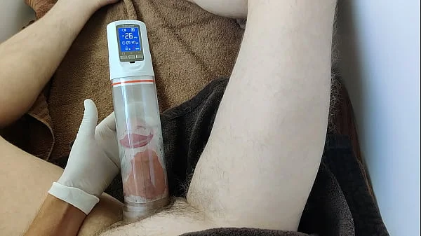 Time lapse penis pump