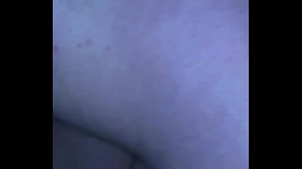 Bending my girl over and fucking her wet pussy