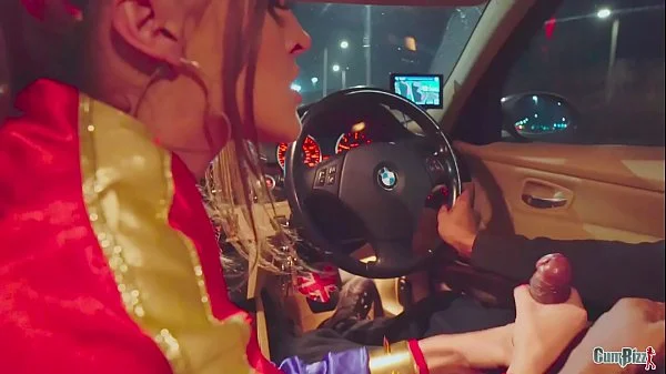 HARLEY QUINN ON A BBC : THIS IS MUTCH BETER THAN THE JOKERS COCK