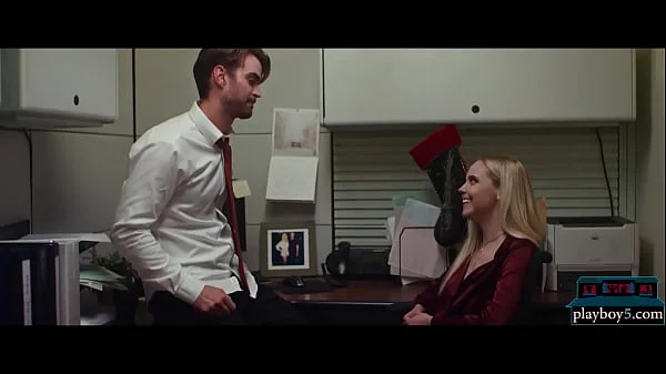 Office romance with two co workers during a Christmas party