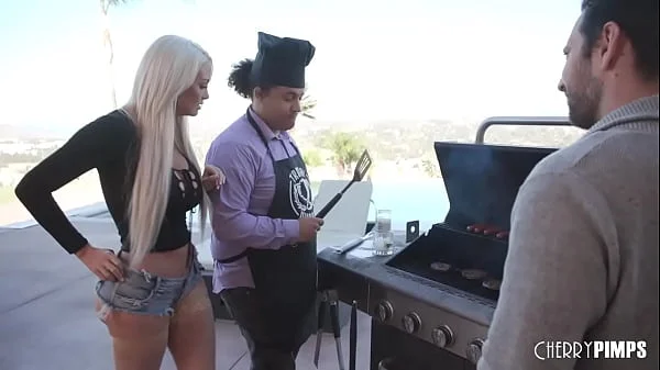 Big Tits Blonde MILF Babe Cucked Her Husband And Gets Fucked Doggystyle