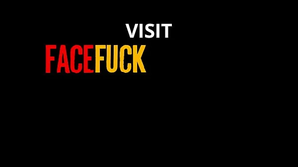 Public Outdoor Deep Throat Face Fuck Cum Swallow
