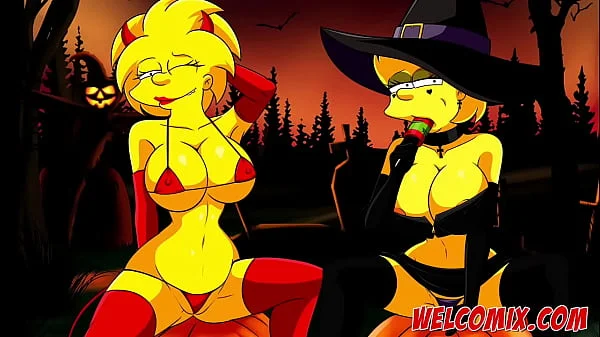 Halloween night with sex - The Simptoons