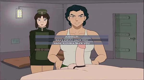 Four Elements Trainer Book 4 Love Part 37 - Dick Punishment and a Hairy pussy i cant cum the butt is big and my dick is hard