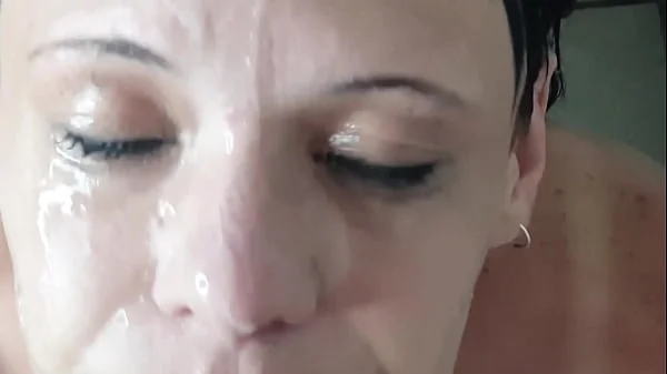 FUCKING this stupid TOILET whores face and giving her a cum facial