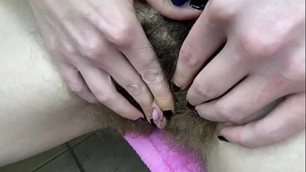 HAIRY PUSSY COMPILATION big clit closeup super bush