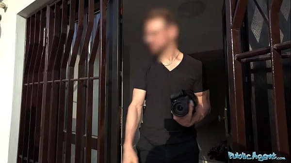 Public Agent Cute innocent Little Eliss taken to photography studio and fucked