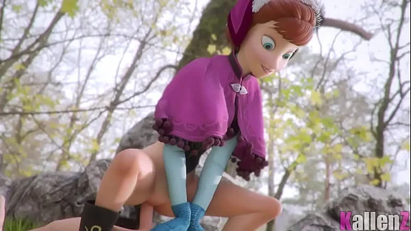 Anna loves that Big Cock - Frozen