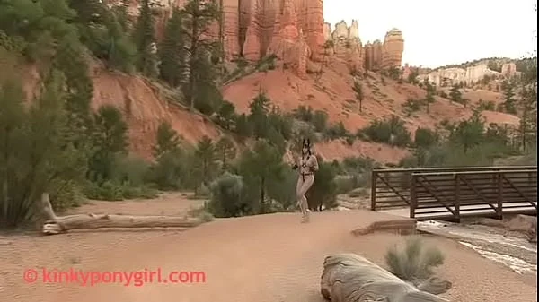 Outdoors Ponygirl