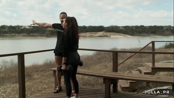 I waste no time seducing my personal trainer