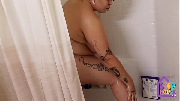 Naughty BBW Step Mom Teaches Her Stepson A Lesson