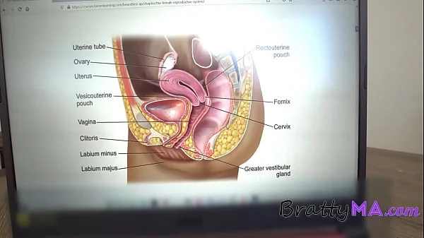 StepMa teaches Stepson anatomy with her own body