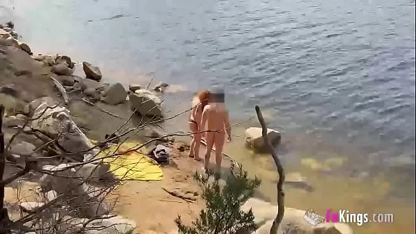 Jade looks for dudes to fuck at the lake. She loves exhibitionist experiences!