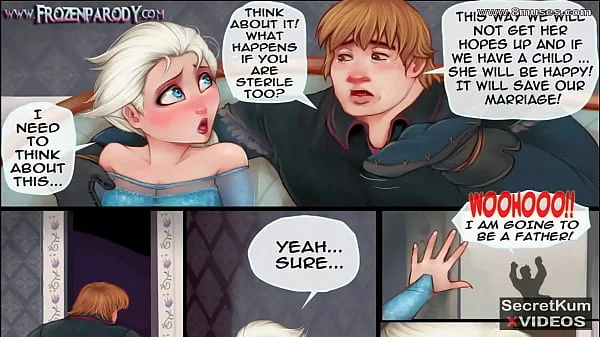 Frozen part #1 -Cunning Boyfriend Tricked Wife's and Fucked her in the Ass | Anal Creampie